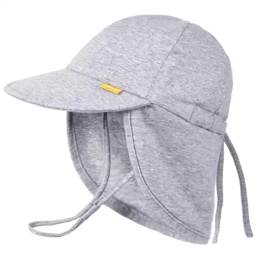 Baby's Baseball Cap with Neck Flap