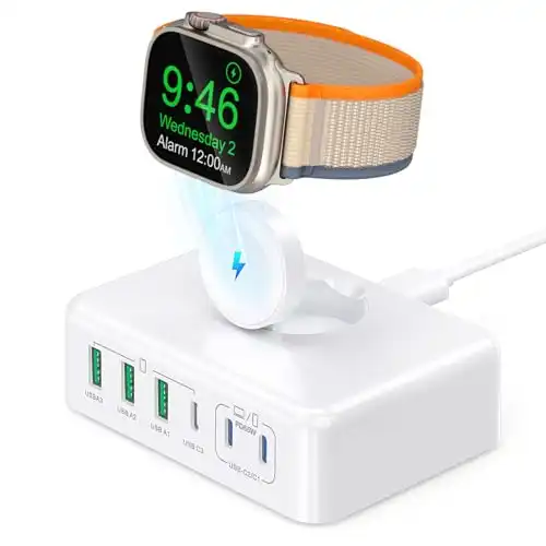 170W USB C Charging Station Block, Travel Charger for Apple Devices