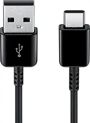 SAMSUNG Original USB Type-C Data Cable, Pack of 2, Black